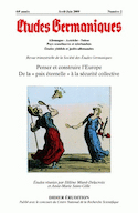 Etudes germaniques, no 02, 2009